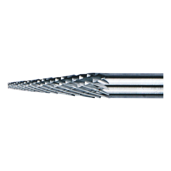 ATORN Hartmetall-Frässtift 3 mm SKM 0311.03 Z6 HM Zahnung 6 - Hartmetall-Frässtift