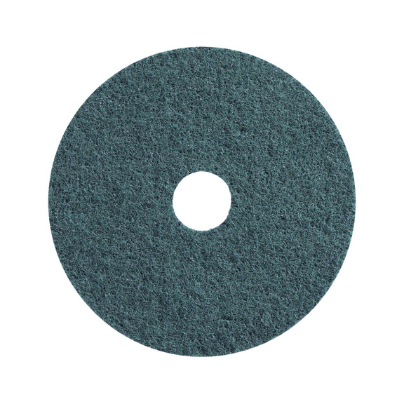 Disque texture abr. bleu très fin 3M SC-DH Scotch-Brite, dia 115 mm 7100234045 - Disque textile Scotch-Brite™ SC-DH avec trou de centrage