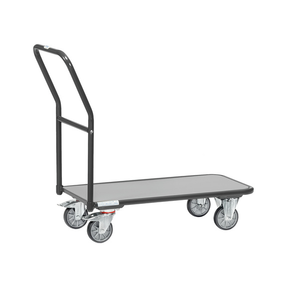 FETRA Magazinwagen 1202 Ladefläche 1.000x600 mm 200 kg Stahlrohr - Plattformwagen mit Schiebebügel