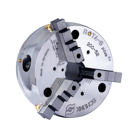 Mandrin manuel à crémaillère SCHUNK 315&nbsp;mm ROTA S plus 2.0 DIN 6350 - Mandrin de tours à crémaillère à 3 mors ROTA S plus 2.0