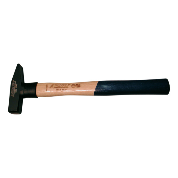 ATORN Schlosserhammer 2000 g mit Hickorystiel mit Nylon-Stielschutzhülse - Schlosserhammer mit Hickory-Stiel und Stielschutz-Hülse