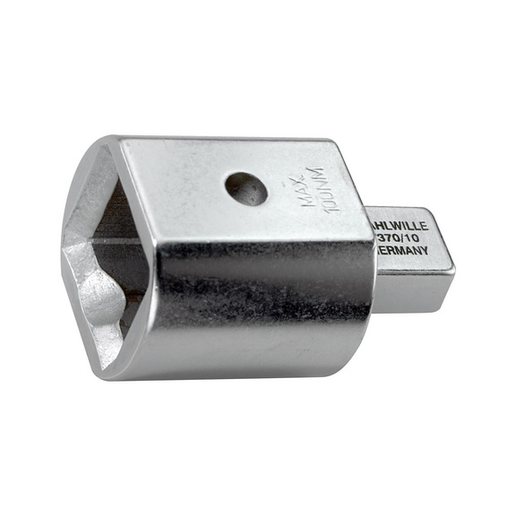 STAHLWILLE Einsteckadapter 14x18 mm mit Innenvierkant 9x12 mm - Einsteck-Adapter für Drehmoment-Schlüssel