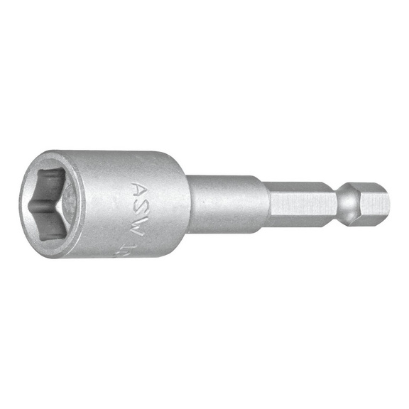 Douille ASW 13,0 mm, longueur 50 mm avec entraînement hexagonal 1/4 pouce - Douille, tête hexagonale