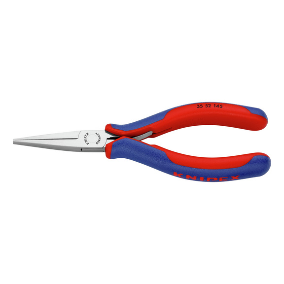 KNIPEX Elektronik-Greifzange 145 mm flache breite Backen - Elektronik-Greifzange