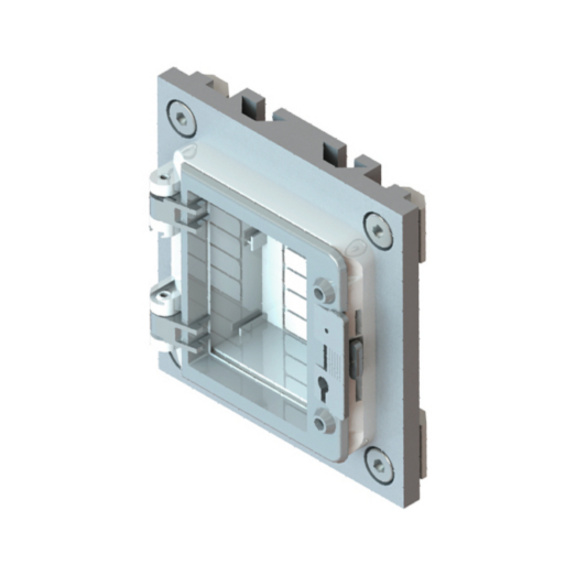 eepos Modul XS/S Rahmen für SicherungsA - Zubehör base- Aluminium Mediensäule