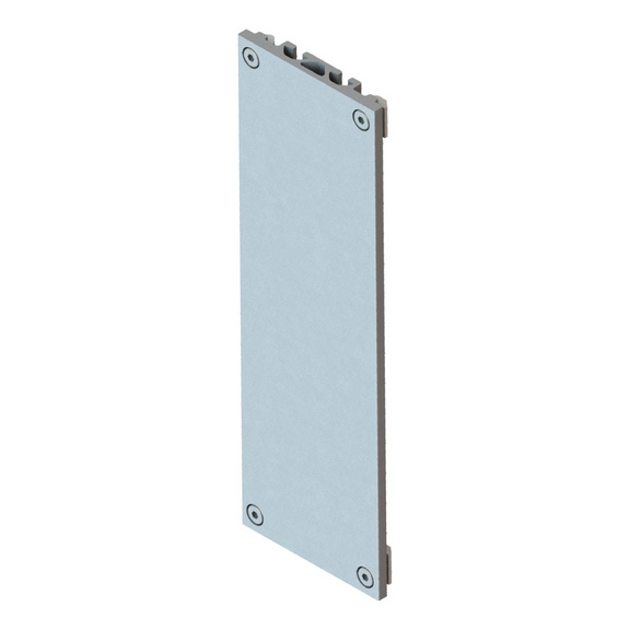 eepos Modul M/L Leermodul passend für M2+ ud L2+ Blindabdeckung 375 mm - Zubehör base- Aluminium Mediensäule