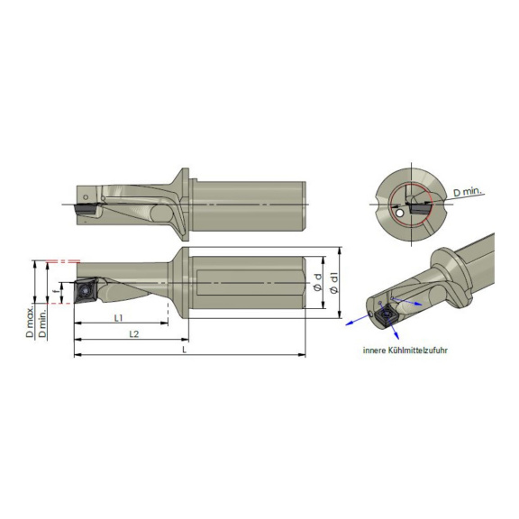 RH.MDT12.225.06 DÜMMEL, Klemmhalter DT-Max Ø16x78 - Typ H.MDT, Klemmhalter DT-Max