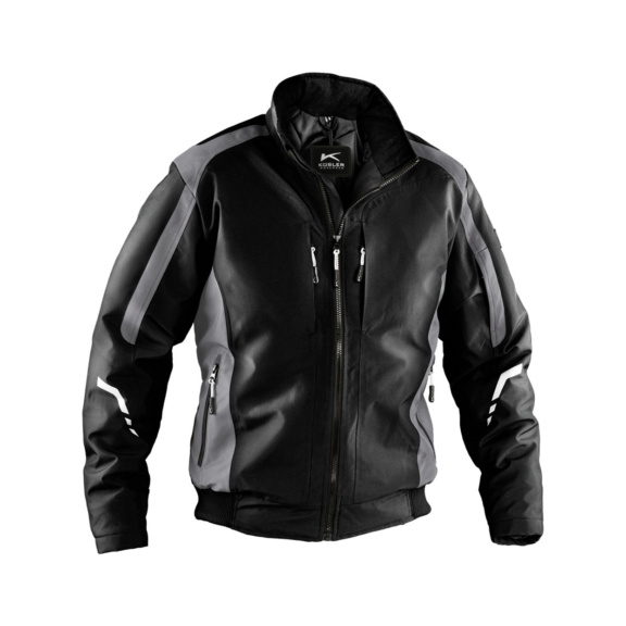 Kübler Wetterblouson, schwarz/anthrazit, Größe XL - Wetterblouson