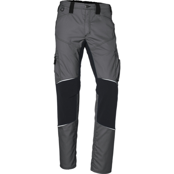 Pantalon stretch homme Kübler ACTIVIQ, anthracite/noir, taille 26 - Pantalon stretch homme ACTIVIQ