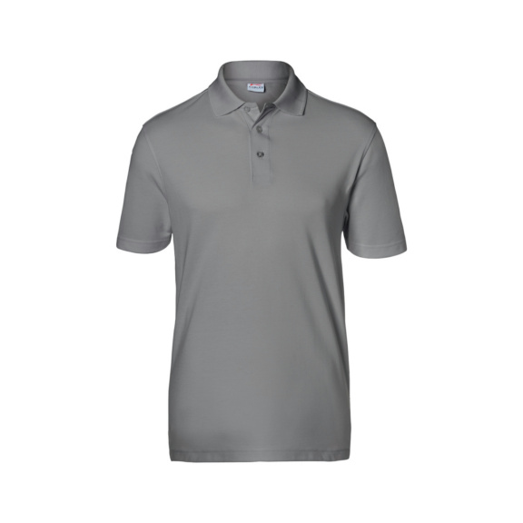 KÜBLER Herren Polo, mittelgrau, Größe L - Herren Poloshirt