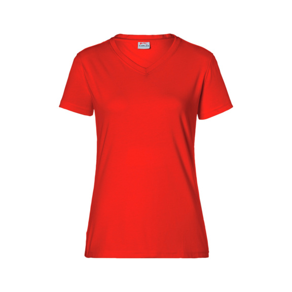 KÜBLER Damen T-shirt, mittelrot, Größe M - Damen T-Shirt