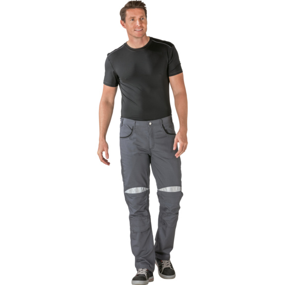 Pantalon homme Planam DURAWORK gris noir taille 28