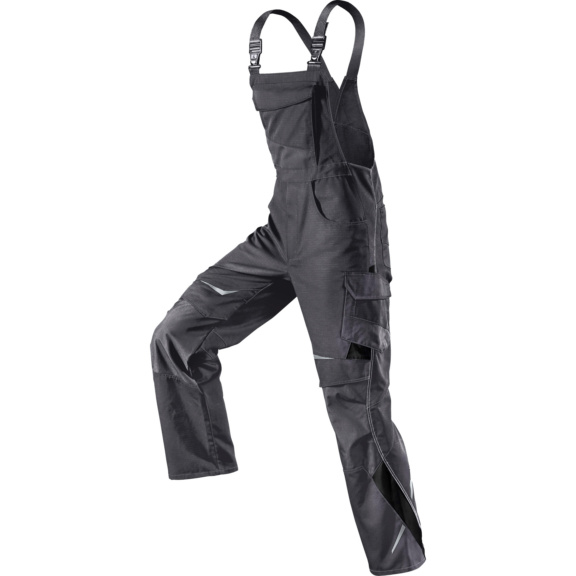 Salopette homme Kübler PULSSCHLAG, anthracite/noir, taille 28 - Salopette homme PULSSCHLAG