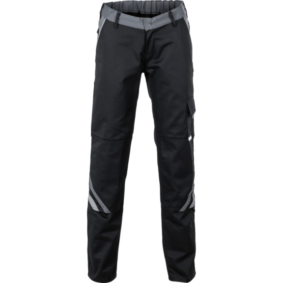 Planam HIGHLINE Damenbundhose, schwarz/schiefer/zink, Größe 34 - HIGHLINE Damenbundhose