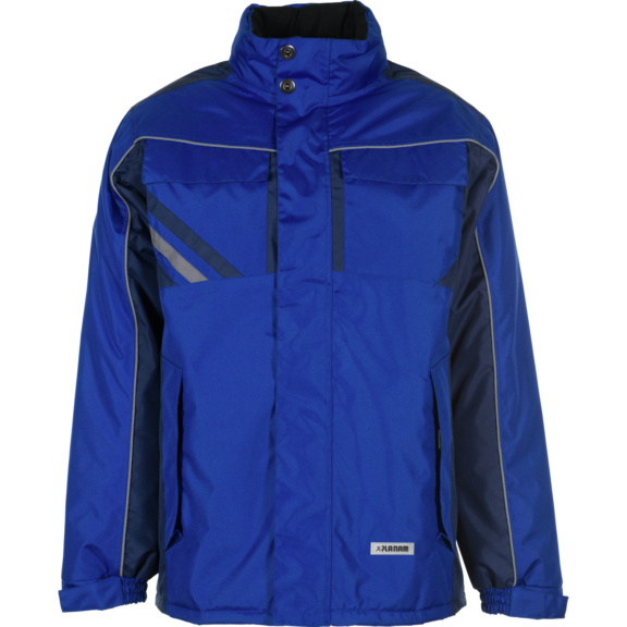 Planam HIGHLINE Winterjacke, kornblau/marine/zink, Größe XXL - HIGHLINE Winterjacke