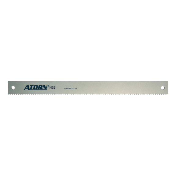 Lame de scie pour machine ATORN, HSS, 400 x 30 x 1,5 mm, 10 dents par pouce - Lames de scie machine pour scies à métaux, HSS