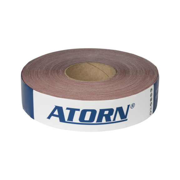 ATORN Schleifgeweberolle Korund (AO) K240 50mm x 50m - Schleifgewebe-Sparrolle