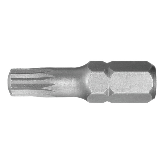 ATORN Bit C6,3 Vielzahn XZN M8 x 25mm - Vielzahn-Bit Länge 25 mm