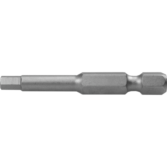 ATORN Bit E6,3 6kant HEX SW 2,5 x 50mm - Sechskant-Bit 1/4" E 6,3 Länge 50 mm