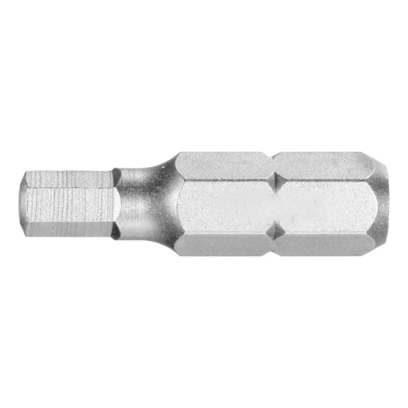 ATORN embout C6.3 six pans mâle HEX taille 2,0 x 25 mm - Embout hexagonal longueur 1/4 pouce C 6,3, 25 mm