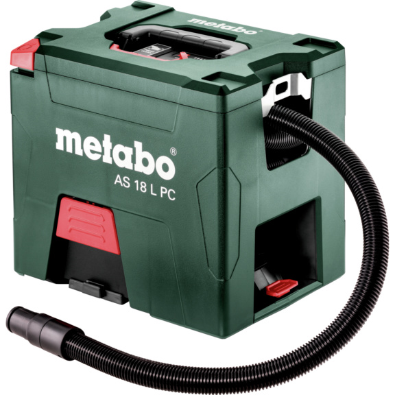 METABO Cordless vacuum AS 18 L PC with manual filter cleaning