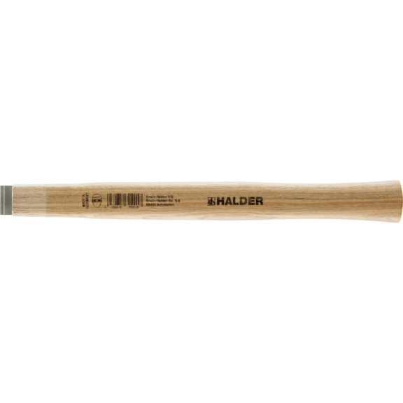 HALDER Ersatz-Hickorystiel für SUPERCRAFT 20 mm und 25 mm Hammer - Ersatzstiel Hickory