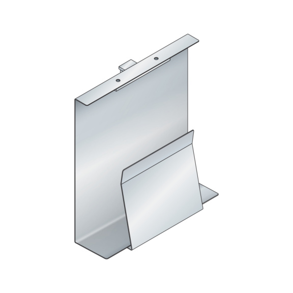 340.243.020 LISTA, CPU-Halter (BxTxH) 250x460x510mm R7035 - CPU-Halter