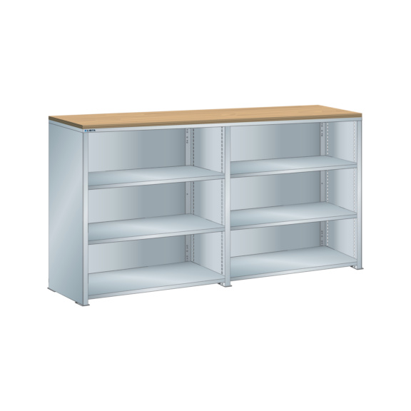 45.984.222 LISTA, Sideboard L1006 (BxTxH) 2 x 1000x400x1100mm 80kg Verzinkt - Sideboard