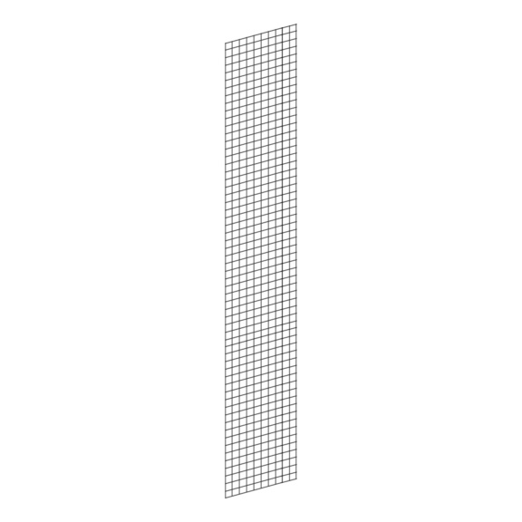 45.833.000 LISTA, Gitter-Abschlusswand L1006 (BxTxH) 3x350x3000mm - Gitter-Abschlusswand