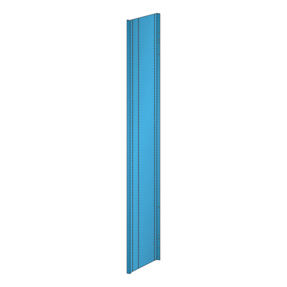 50.024.010 LISTA, Seitenwand L1006 T-Abkantung (BxTxH) 30x800x2500mm R5012 - "Seitenwand T-Kante"