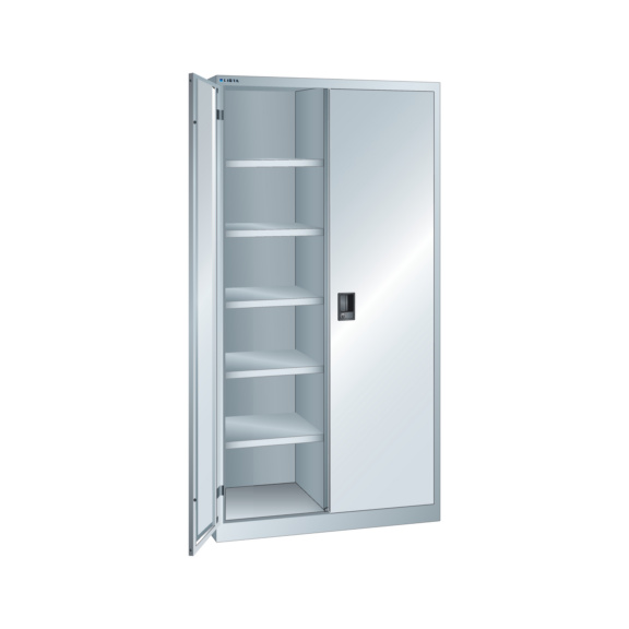 57.533.020 LISTA, Flügeltürschrank (BxTxH) 1000x580x1950mm RFID Lock R7035 - Flügeltürenschrank