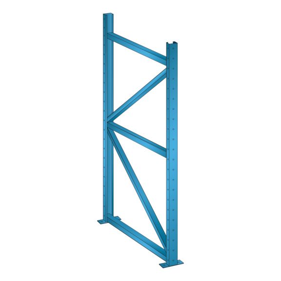 73.002.010 LISTA, Ständerrahmen (BxTxH) 80x860x2200mm R5012 - Ständerrahmen