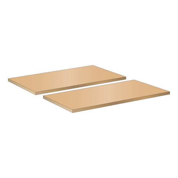 LISTA insert pour panneau en bois aggloméré (l x P) 1290 x 1060 mm - Plaque de serrage