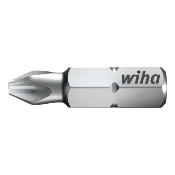 Embout Philips WIHA 1/4 pouce C 6,3 PH 2 25 mm version Z - Embouts à empreinte cruciforme Phillips