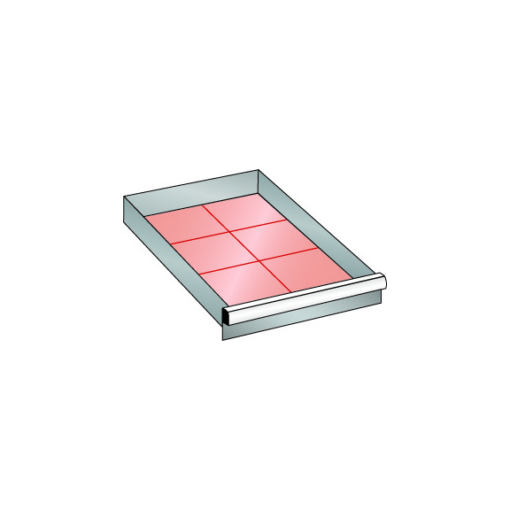 95.496.530.R LISTA,ESD SSK Schublade 18x27E Fronthöhe 100mm NCS S 2403-Y - Schubladen ESD