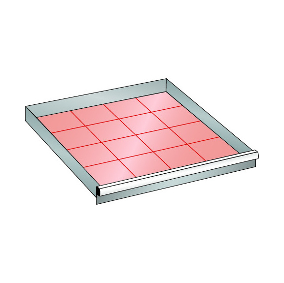 95.738.550.R LISTA,ESD SSK Schublade 36x36E Fronthöhe 150mm RAL7016 - Schubladen ESD