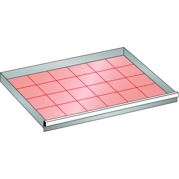 95.778.590 LISTA,ESD SSK Schublade 54x36E Fronthöhe 125mm RAL7035 - Schubladen ESD