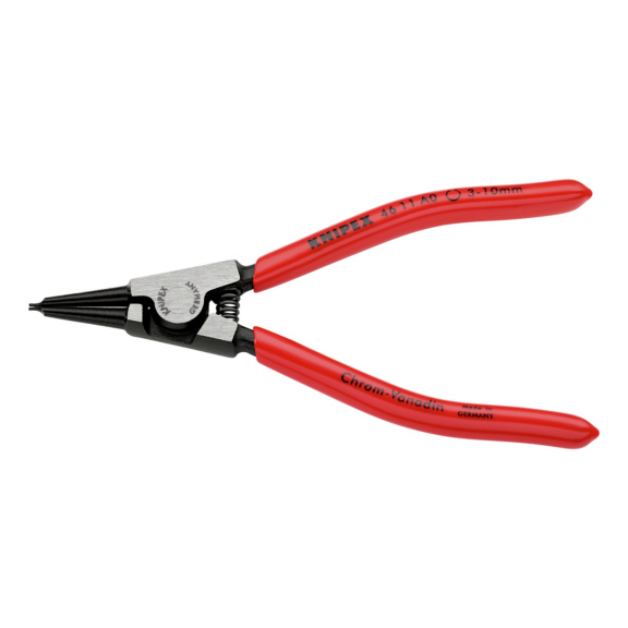 Pince à circlips KNIPEX A0 140 mm pour circlips externes - Pince à circlips, droite