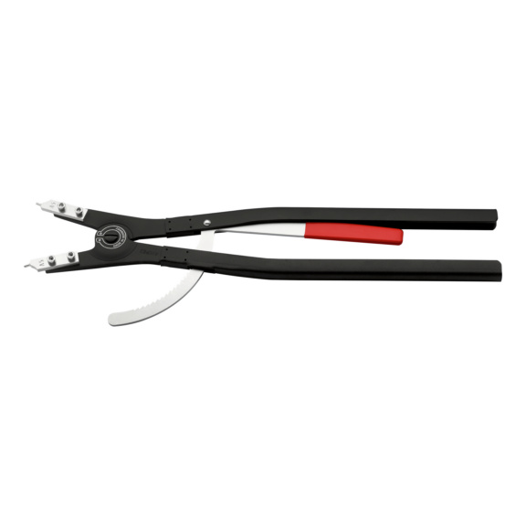 KNIPEX Sicherungsringzange A5 560 mm für Wellen 122-300 mm - Sicherungsringzange gerade Backen