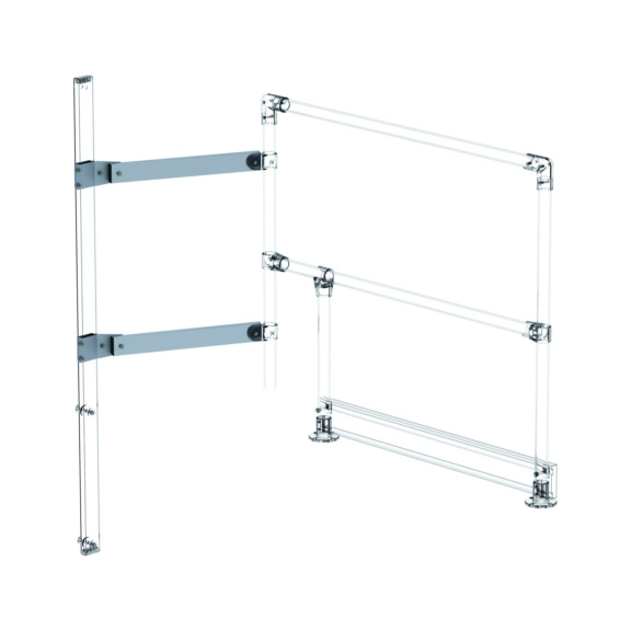 MUNK GÜNZBURGER Verlängerung Distanzstück Montagesatz 60x25 mm - Leitern, Teile