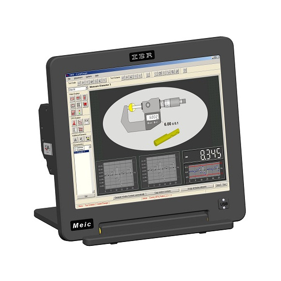 F124010 IBR, Messrechner mit 17“ TFT-Display - Messrechner