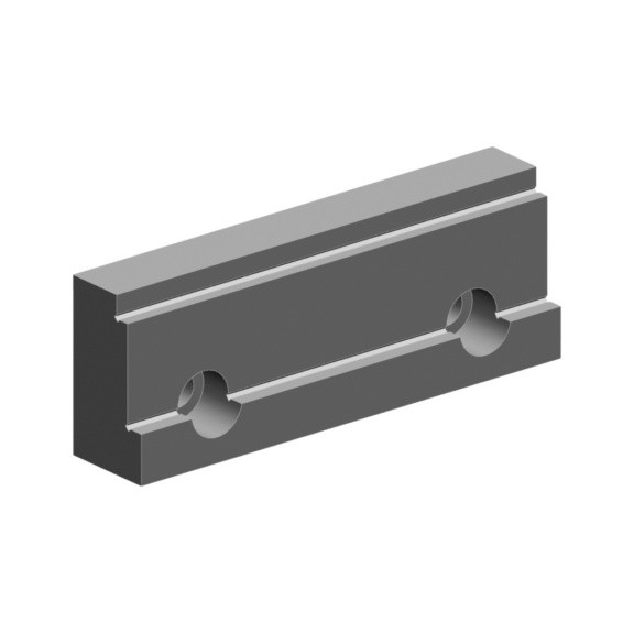 ROEMHELD Präzisions-Stufenbacke Backenbreite 125 mm - Präzisions-Stufenbacke