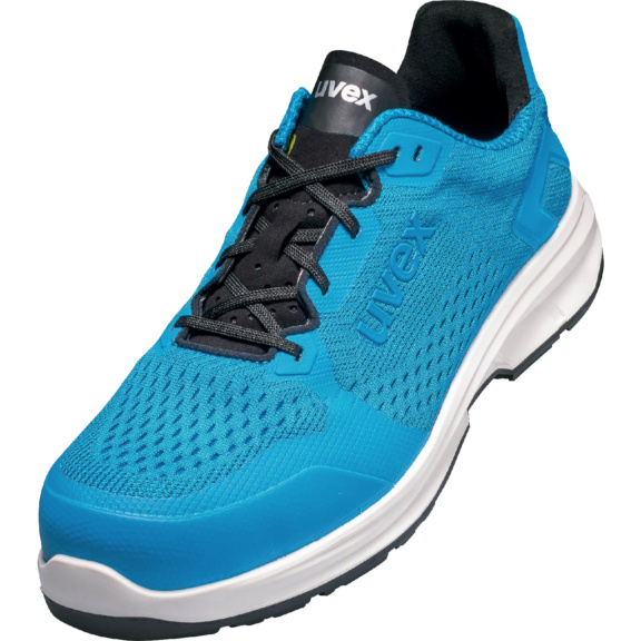 UVEX Sicherheitshalbschuh uvex 1 sport, blau, S1P, Gr. 47 - Sicherheitshalbschuh uvex 1 sport blau