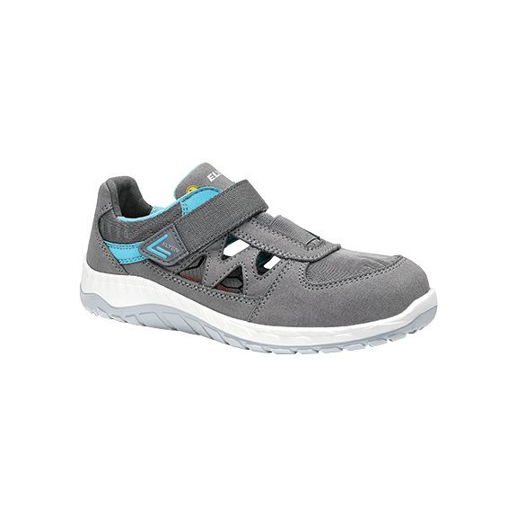 ELTEN Sicherheitssandale MADDIE Grey Easy, S1P, Gr. 41 - Sicherheitssandale WELLMAXX MADDIE Grey Easy