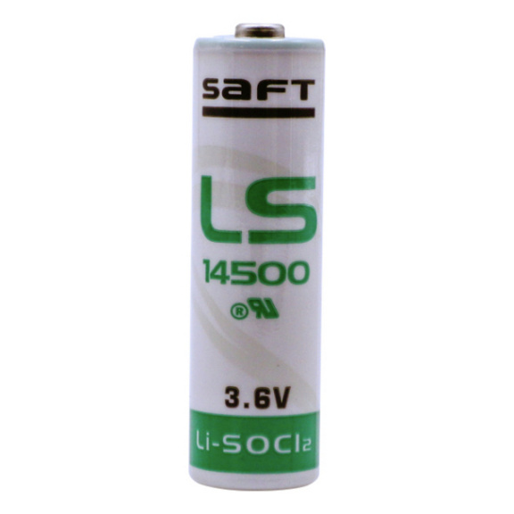 SAFT Batterie Typ LS14500 AA Lithium 3,6 V 2600 mAh - Sonderbatterie SAFT LS14500 AA