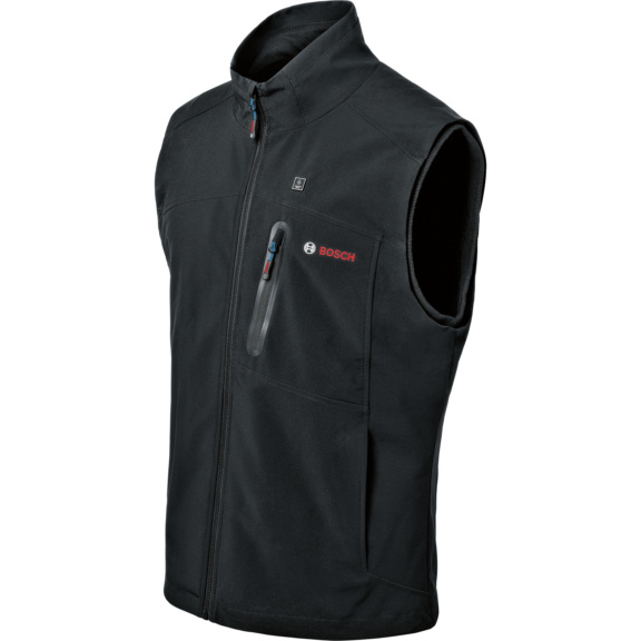 BOSCH Heizbare Weste L mit Akku - Beheizbare Softshell-Weste