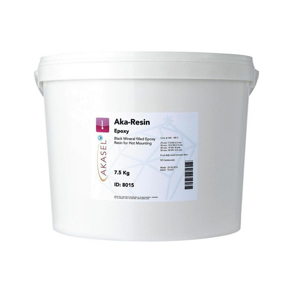 AKASEL AKA-RESIN EPOXY Epoxidharz Warmeinbettmittel schwarz mineralgefüllt 7,5kg - Warmeinbettmittel AKA-RESIN Epoxy