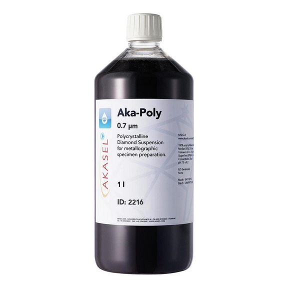 AKASEL AKA-POLY Diamantsuspension 0,7µm 1 Liter - Diamantsuspension Aka-Poly