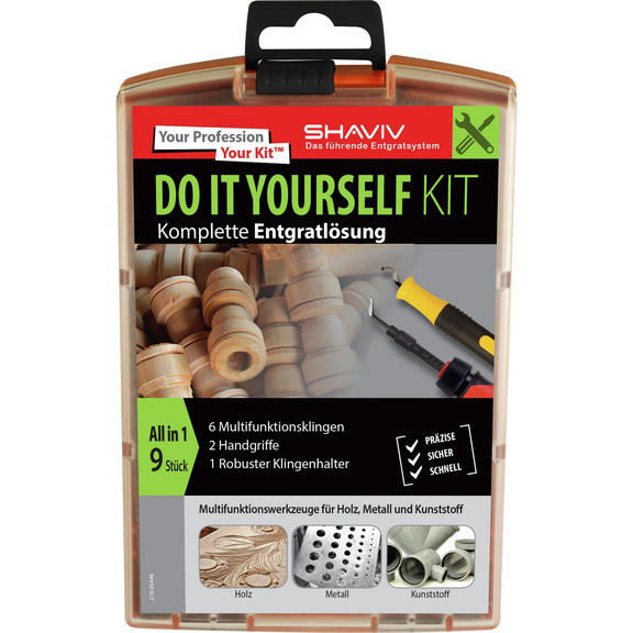 SHAVIV Entgrater Kit Do It Yourself - Entgrater Kit Universal