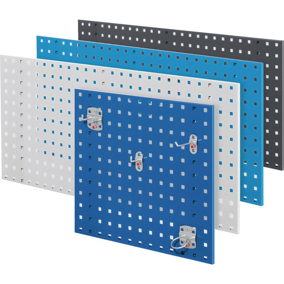 RasterPlan Lochplatte 500x450 mm RAL 5015 - Lochplatte